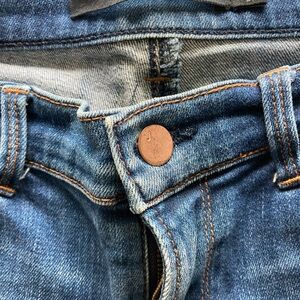 J Brand Women's Blue Cropped Jeans